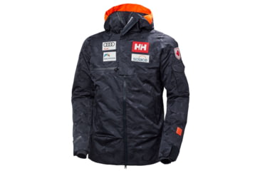 Image of Helly Hansen Garibaldi Jacket - Mens, Graphite Blue Camo, Extra Large, 65611-911-XL