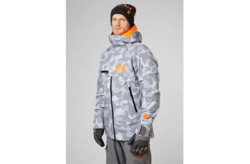 Image of Helly Hansen Garibaldi Jacket - Mens, Quiet Shade Camo, 2XL, 65611-971-2XL