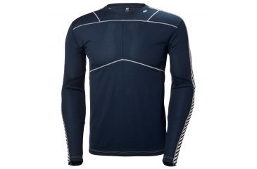 Image of Helly Hansen Hh Lifa Light Crew, Navy, Medium 48300-597-M