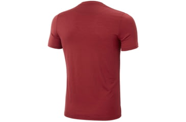 Image of Helly Hansen HH Merino Graphic T-Shirt, Oxblood, Large - Mens, 49321-215-L