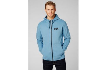 Image of Helly Hansen Hp Atlantic Fz Hoodie - Mens, Blue Fog, 2XL, 34061625-2XL