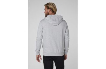 Image of Helly Hansen Hp Atlantic Fz Hoodie - Mens, Grey Melange, Large, 34061949-L