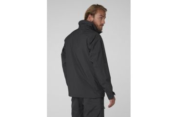 Image of Helly Hansen Hp Racing Midlayer Jacket - Mens, Ebony, Extra Large, 34041980-XL