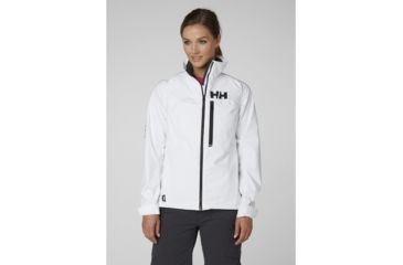 Image of Helly Hansen Hp Racing Midlayer Jacket - Womens, White, Extra Large, 34070001-XL