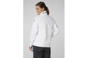 Image of Helly Hansen Hp Racing Midlayer Jacket - Womens, White, Extra Large, 34070001-XL
