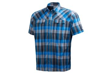 Image of Helly Hansen Jotun Short Sleeve Shirt - Men's-Racer Blue-Small
