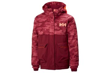 Image of Helly Hansen Junior Sweet Frost Jacket, Cabernet, 152/12, 41648-146-12