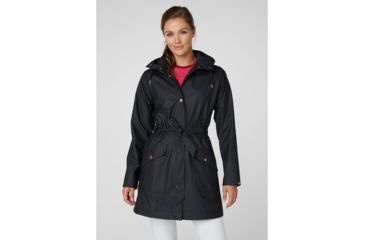 Image of Helly Hansen Kirkwall Ii Raincoat - Womens, Black, Small, 53252990-S