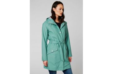 Image of Helly Hansen Kirkwall II Raincoat - Womens, Jade, Large, 53252-443-L