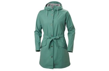 Image of Helly Hansen Kirkwall II Raincoat - Womens, Jade, Large, 53252-443-L