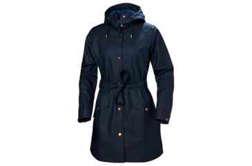 Image of Helly Hansen Kirkwall II Raincoat - Women's, Navy, Extra Large, 53252-597-XL