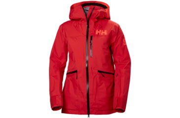 Image of Helly Hansen Kvitegga Shell Jacket - Women's, Alert Red, Small, 65575222-S