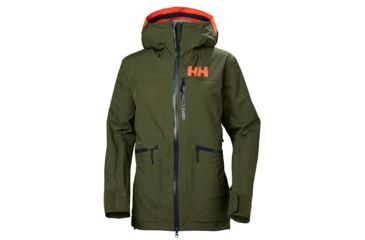 Image of Helly Hansen Kvitegga Shell Jacket - Women's, Ivy Green, Extra Large, 65575-491-XL