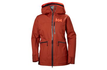 Image of Helly Hansen Kvitegga Shell Jacket - Women's, Red Brick, Large, 65575-199-L