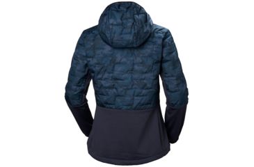 Image of Helly Hansen Lifaloft Hybrid Insulator Jacket - Womens, Graphite Blue Camo, Medium, 65627-995-M
