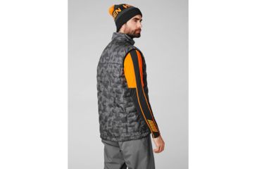 Image of Helly Hansen Lifaloft Insulator Vest - Mens, Charcoal Camo, Large, 65606-964-L