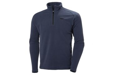 Image of Helly Hansen Mens Daybreaker 1/2 Zip Fleece, Navy, Small, 50844-599-S