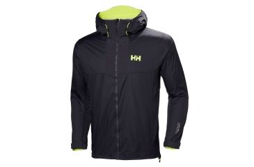 Image of Helly Hansen Mens Vanir Logr Jacket, Graphite Blue, Small, 62808-994-S