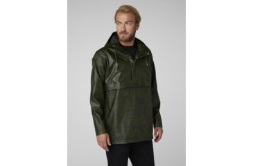 Image of Helly Hansen Moss Anorak - Mens, Forest Camo, Large, 53260-444-L