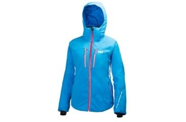Image of Helly Hansen Motion Stretch Jacket - Women's-Silk Blue-X-Small