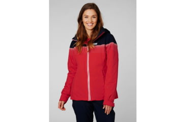 Image of Helly Hansen Motionista Lifaloft Jacket - Womens, Alert Red, Extra Small, 65677-222-XS