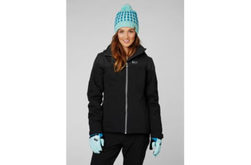 Image of Helly Hansen Motionista Lifaloft Jacket - Womens, Black, Extra Large, 65677-990-XL