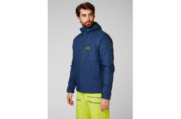 Image of Helly Hansen Odin Stretch Hooded Insulated Jacket - Mens, North Sea Blue, Small, 62833-603-S