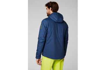 Image of Helly Hansen Odin Stretch Hooded Insulated Jacket - Mens, North Sea Blue, Small, 62833-603-S