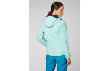 Image of Helly Hansen Odin Stretch Hooded Insulated Jacket - Womens, Blue Tint, Extra Small, 62832-501-XS