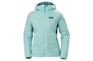 Image of Helly Hansen Odin Stretch Hooded Insulated Jacket - Womens, Blue Tint, Extra Small, 62832-501-XS