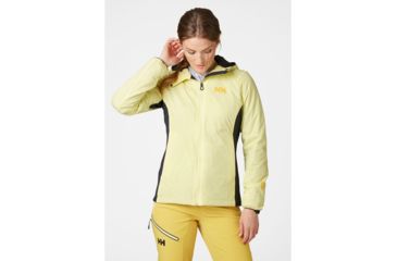 Image of Helly Hansen Odin Stretch Hooded Light Insulated Jacket, Yellow Pear, Medium - Womens, 62924-386-M