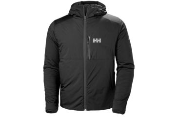 Image of Helly Hansen Odin Stretch Hooded Insulated Jacket - Mens, Black, Small, 62833_990-S