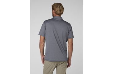 Image of Helly Hansen Oksval Ss Polo - Mens, Graphite Blue, 2XL, 62896994-2XL