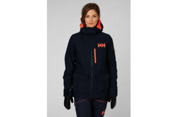 Image of Helly Hansen Powderqueen 2.0 Jacket - Womens, Navy, Extra Small, 65636-597-XS