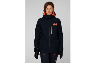 Image of Helly Hansen Powderqueen 2.0 Jacket - Womens, Navy, Extra Small, 65636-597-XS