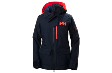 Image of Helly Hansen Powderqueen 2.0 Jacket - Womens, Navy, Extra Small, 65636-597-XS
