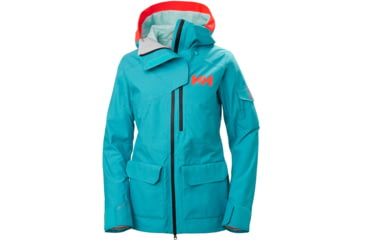 Image of Helly Hansen Powderqueen 2.0 Jacket - Womens, Scuba Blue, Small, 65636-511-S
