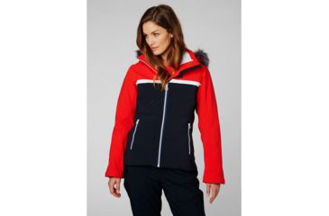 Image of Helly Hansen Powderstar Jacket - Womens, Navy, Large, 65706597-L