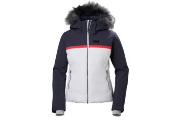 Image of Helly Hansen Powderstar Jacket - Womens, White, Extra Large, 65646-001-XL