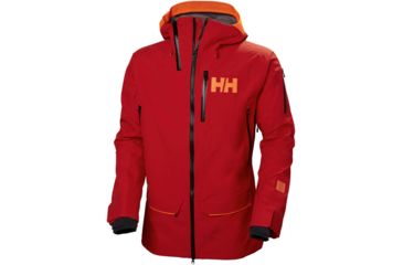 Image of Helly Hansen Ridge Shell 2.0 Jacket - Mens, Alert Red, Small, 65610-222-S