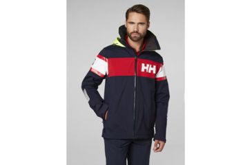 Image of Helly Hansen Salt Flag Jacket - Mens, Navy, 2XL, 33909597-2XL