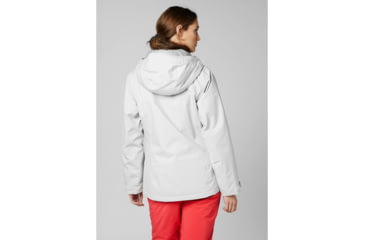 Image of Helly Hansen Snowstar Jacket - Womens, White/Goji Berry, Extra Small, 65623-001-XS