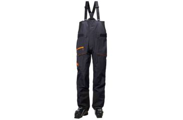 Image of Helly Hansen Sogn Bib Shell Pant - Mens, Graphite Blue, Small, 65574-994-S