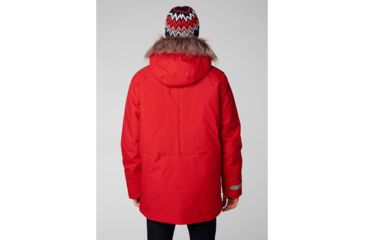 Image of Helly Hansen Svalbard Parka - Mens, Flag Red, Large, 53150-111-L
