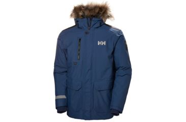 Image of Helly Hansen Svalbard Parka - Mens, North Sea Blue, Small, 53150-603-S