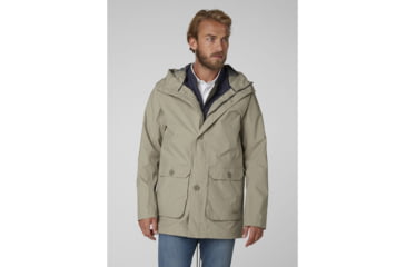 Image of Helly Hansen Tsuyu Rain Coat - Mens, Aluminum, Large, 53283-706-L