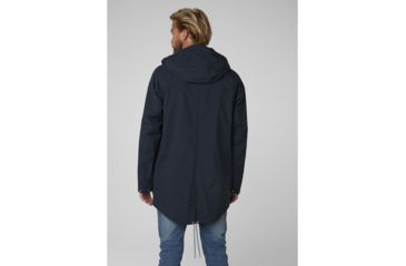 Image of Helly Hansen Tsuyu Rain Coat - Mens, Graphite Blue, Large, 53283-994-L