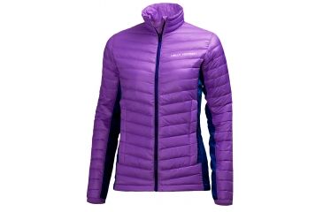 Image of Helly Hansen Verglas Hybrid Insulator Jacket - Women's-Sunburned Purple-Medium