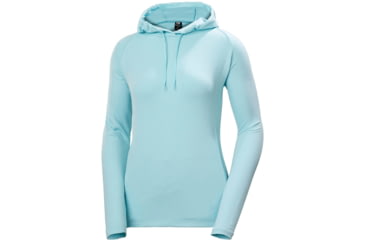 Image of Helly Hansen Verglas Light Hoodie, Glacier Blue, Large - Womens, 62964-648-L