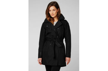 Image of Helly Hansen Welsey II Trench Insulated Jacket - Womens, Black, Medium, 53314-990-M